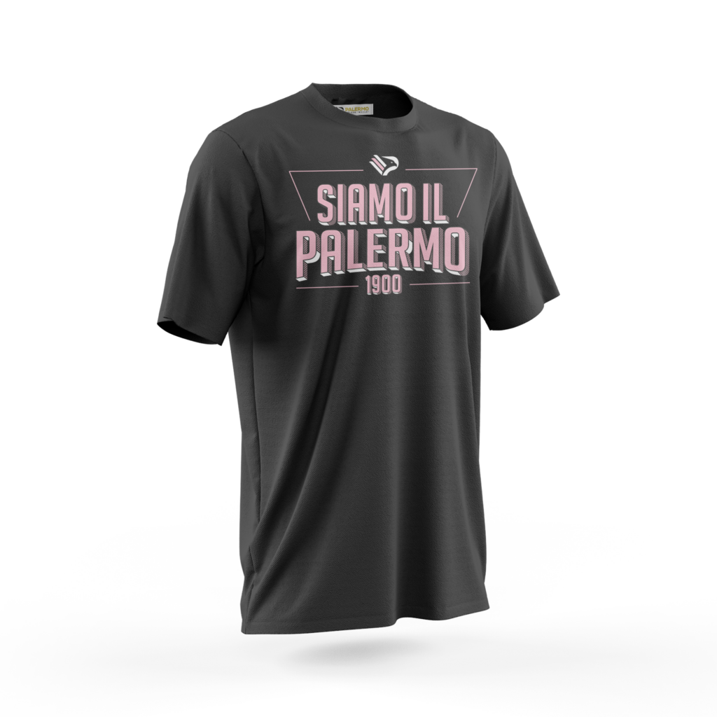 T-Shirt Black "Siamo il Palermo"