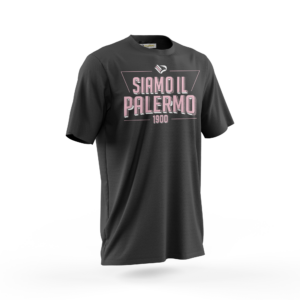 T-Shirt Black "Siamo il Palermo"