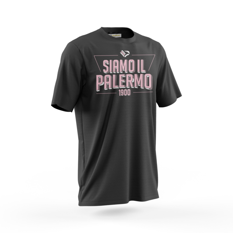 T-Shirt Black "Siamo il Palermo"