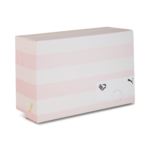 box scatola a righe della sneaker puma palermo x Palermo FC rosa metallizzato