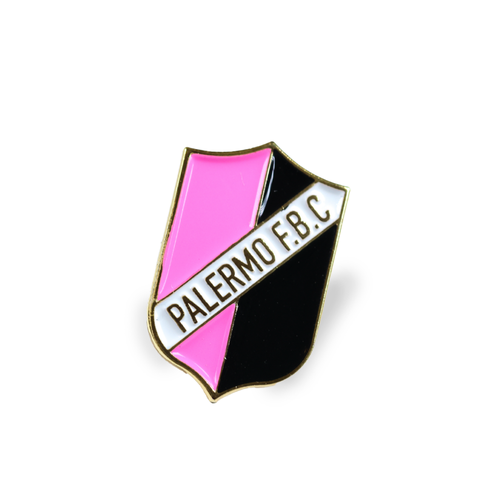 spilla con stemma Palermo F.B.C. 1921