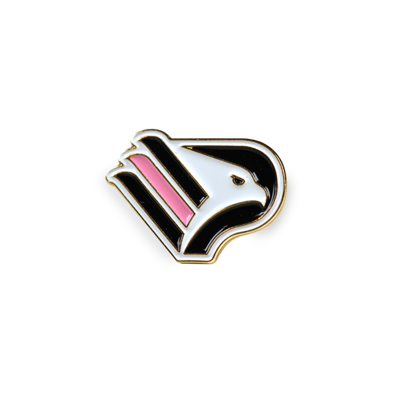 Spilla Palermo F.C. con stemma aquila rosanero