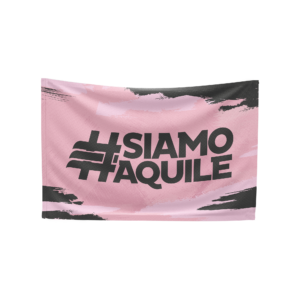 Bandiera "Siamo Aquile"