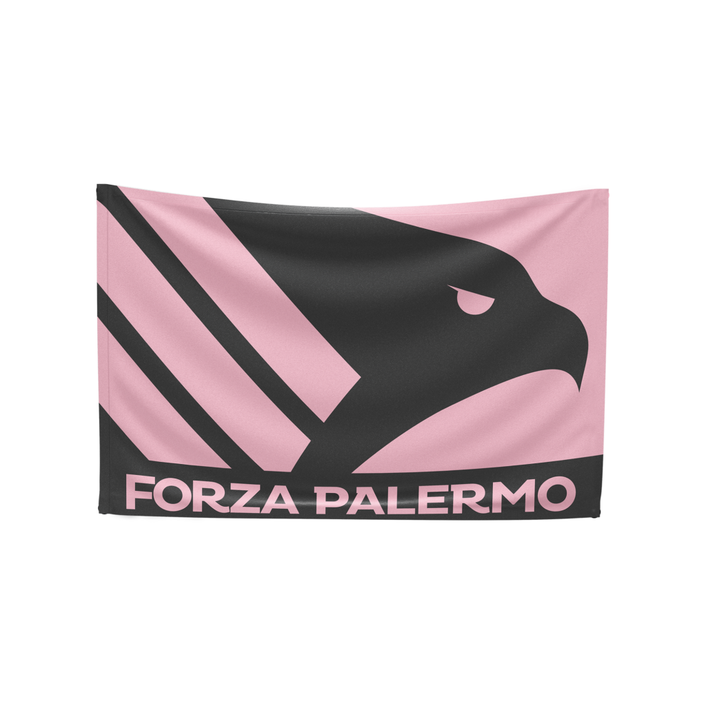 Bandiera "Forza Palermo"