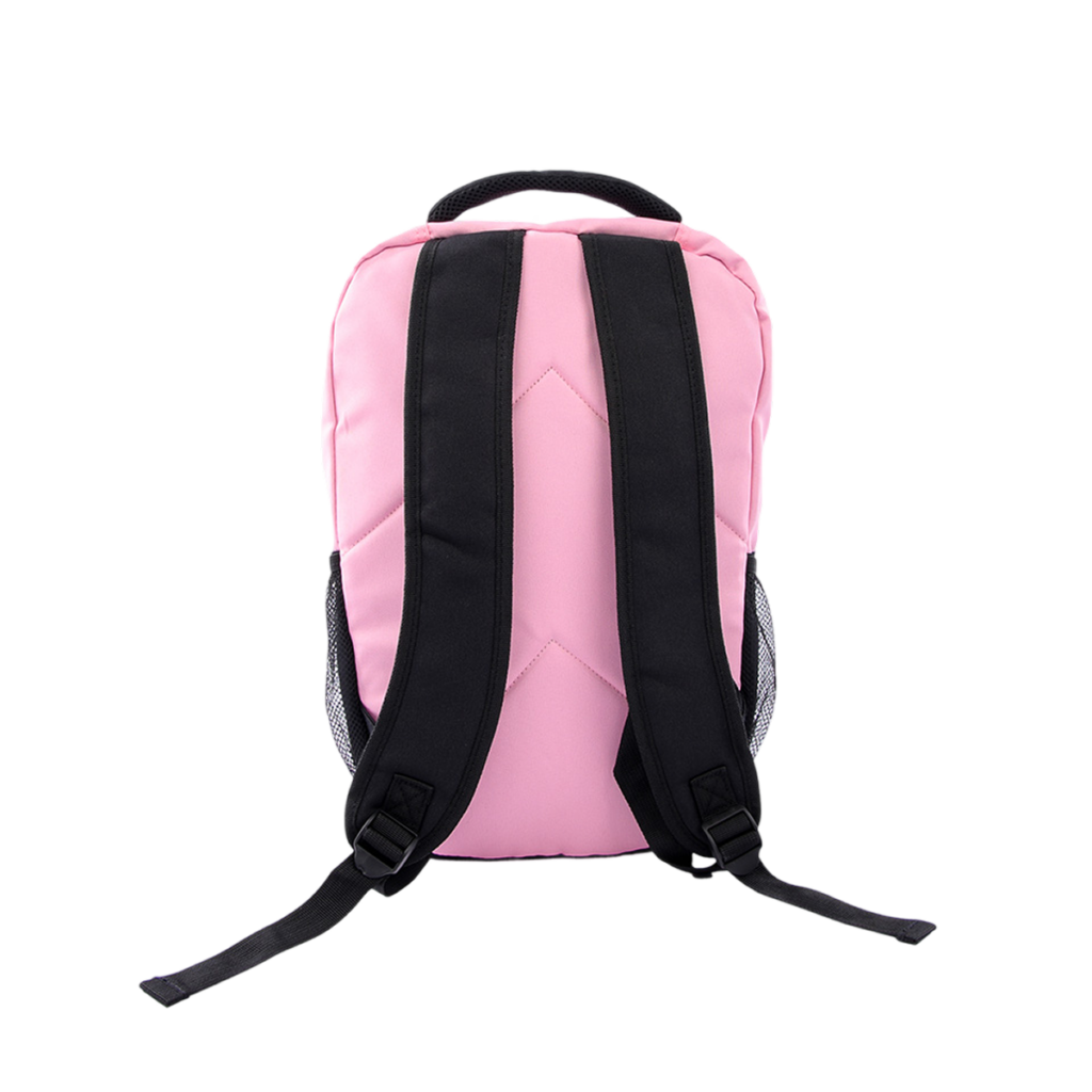 Vista retro zaino tempo libero Palermo FC con spallacci neri