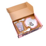 Box set pappa bambino Palermo FC con cucchiaio forchetta piattino e bicchiere