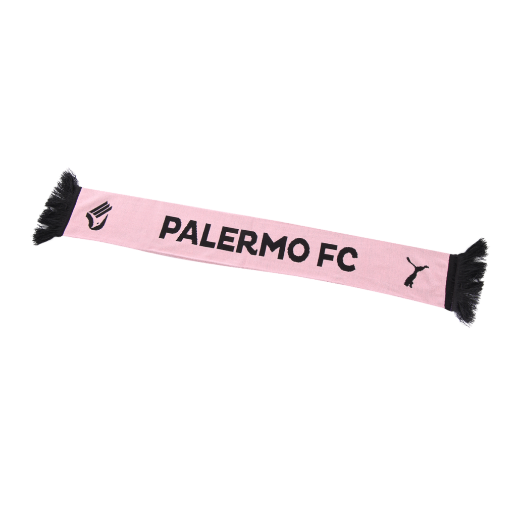 Sciarpa Puma rosa con scritta Palermo FC