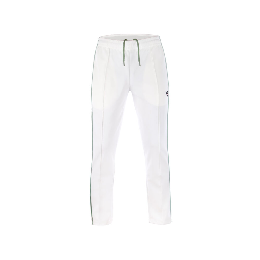 vista frontale pantalone di tuta 80 special bianco