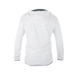 retro della giacca antipioggia 80 special del Palermo FC con cappuccio chiuso