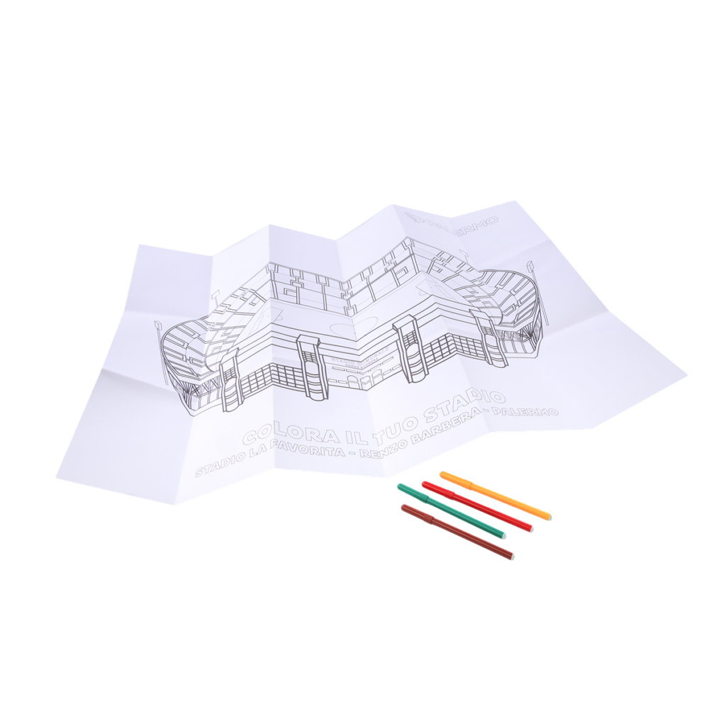 Poster aperto Colora il tuo Stadio