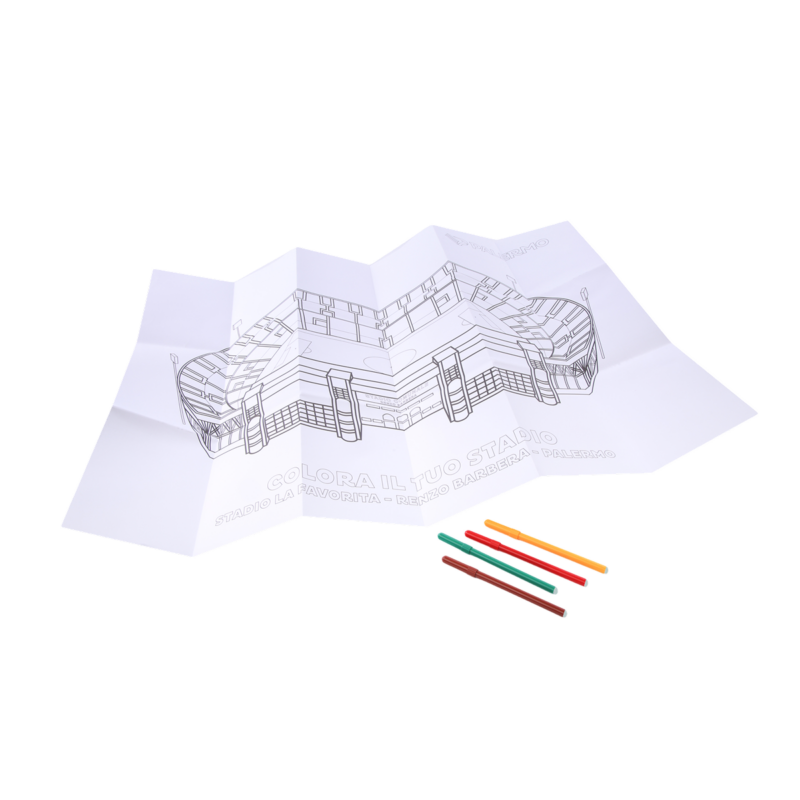 Poster aperto Colora il tuo Stadio 