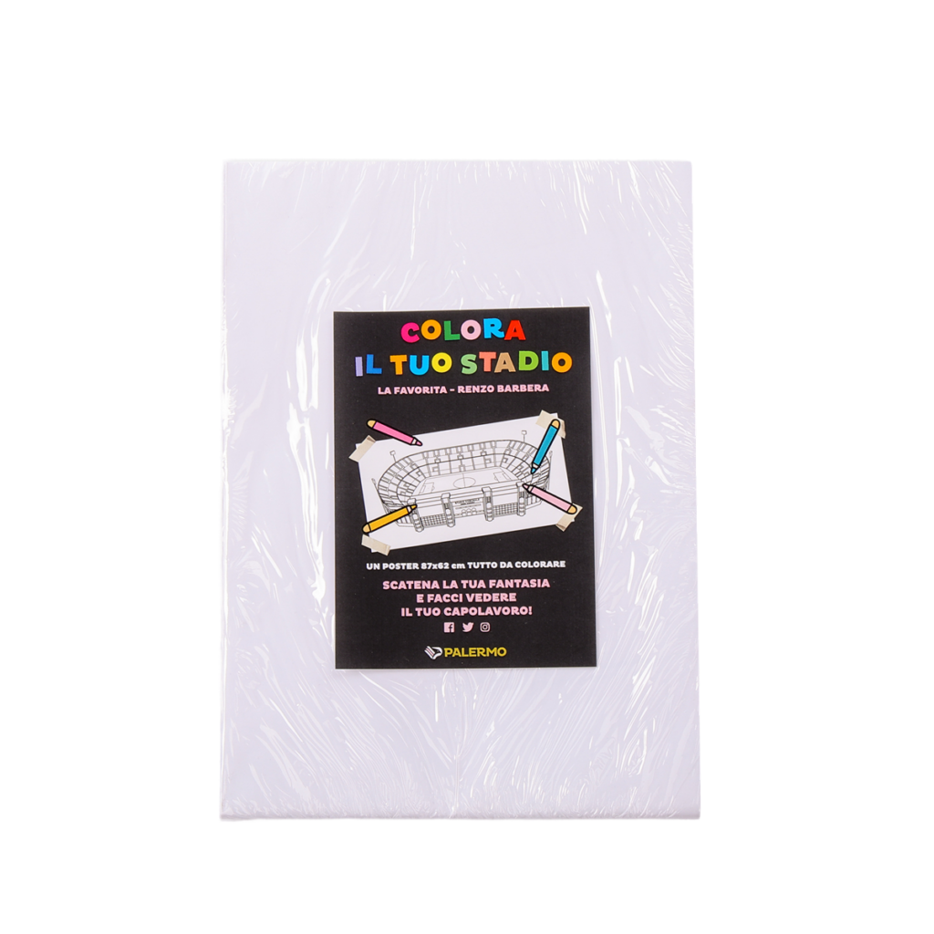 Confezione poster Palermo FC Colora il tuo Stadio