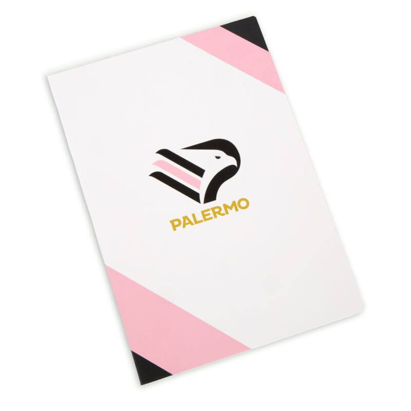 quaderno logo palermo a righe