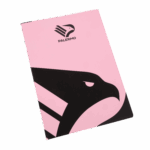 quaderno rosa con aquila e logo del Palermo FC