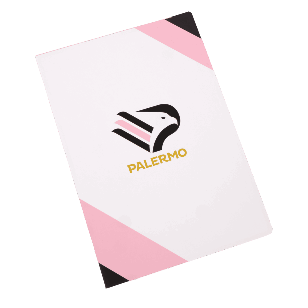 quaderno con logo del Palermo FC
