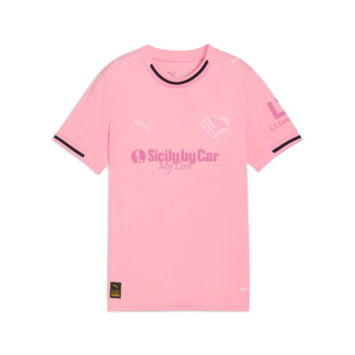 maglia gara home Palermo FC 2025/26 bambino fronte