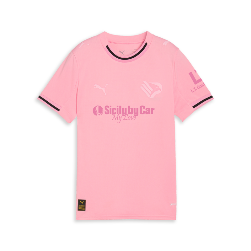 Maglia gara home Palermo FC 2025/26 bimbo fronte