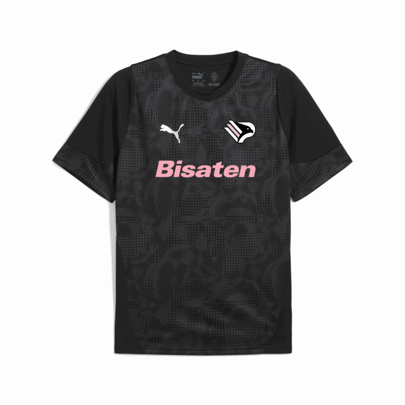 maglia nera allenamento Palermo FC 2025 2026 fronte
