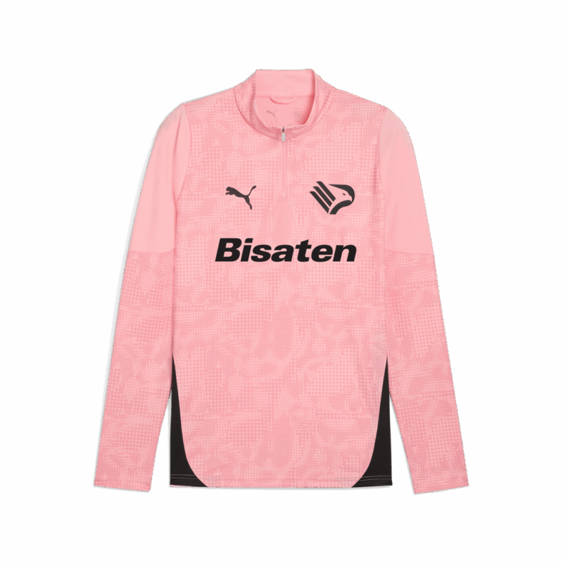 felpa rosa allenamento Palermo FC 2025 2026 fronte