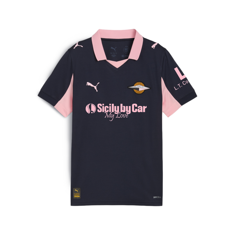 maglia gara away Palermo FC 2025/26 bambino fronte
