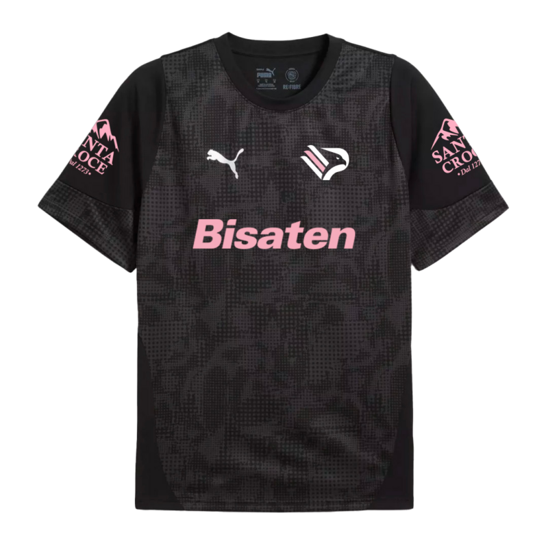 maglia nera allenamento Palermo FC 2025 2026 fronte