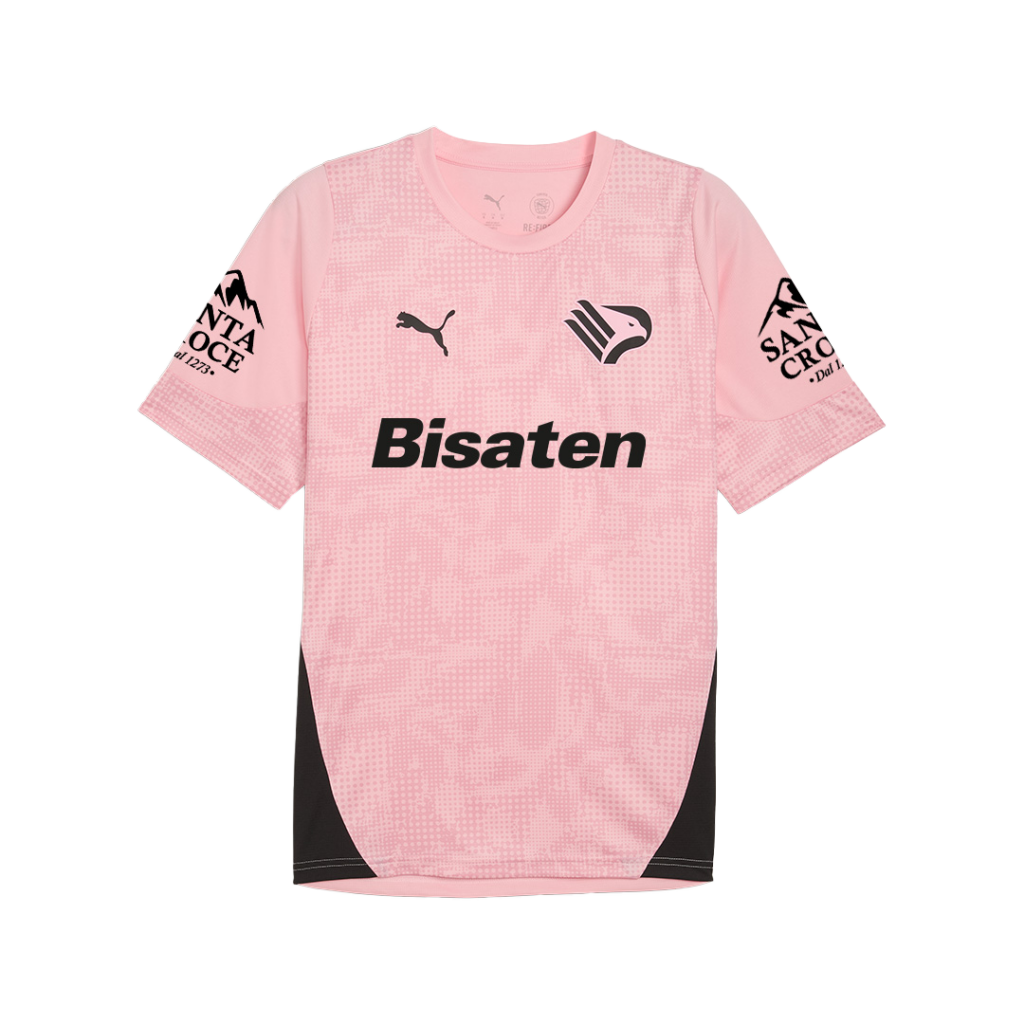 maglia rosa allenamento Palermo FC 2025 2026 fronte