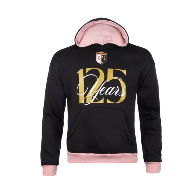 felpa rosanero con cappuccio Palermo FC della capsule 125