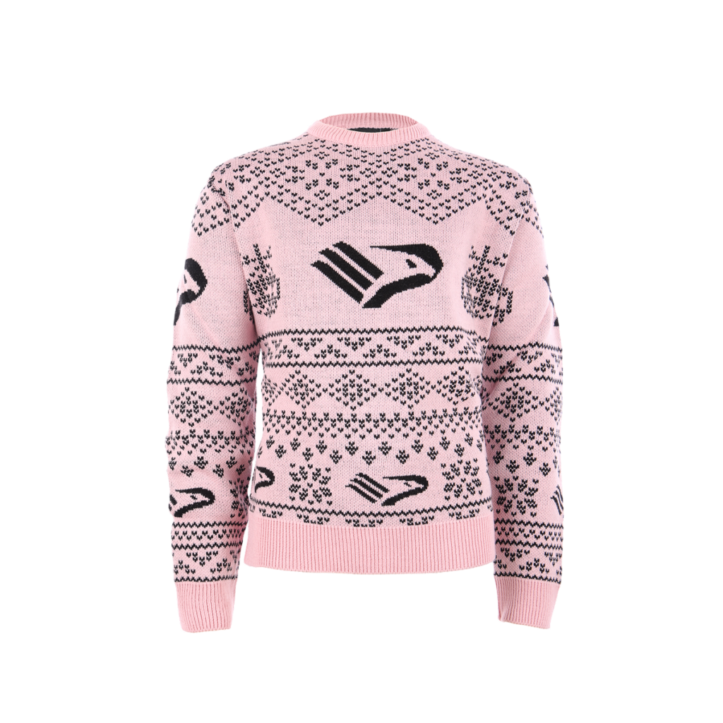 Maglione di Natale rosanero da bambino del Palermo FC.
