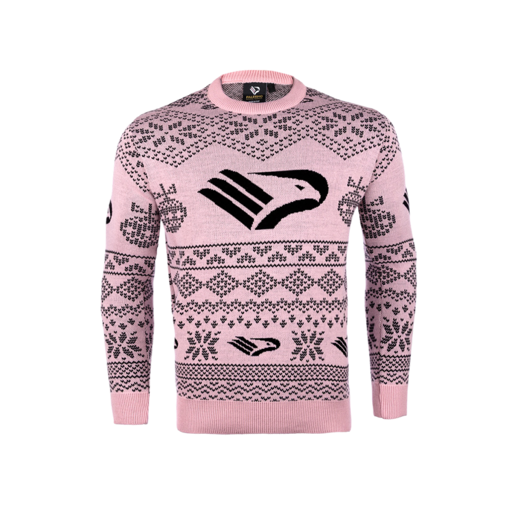 Maglione di Natale rosanero del Palermo FC