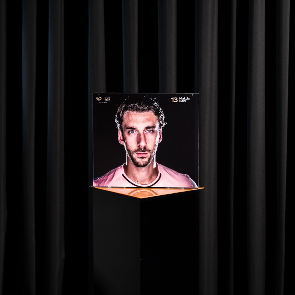 Palermo FC Maglia indossata Mattia Bani