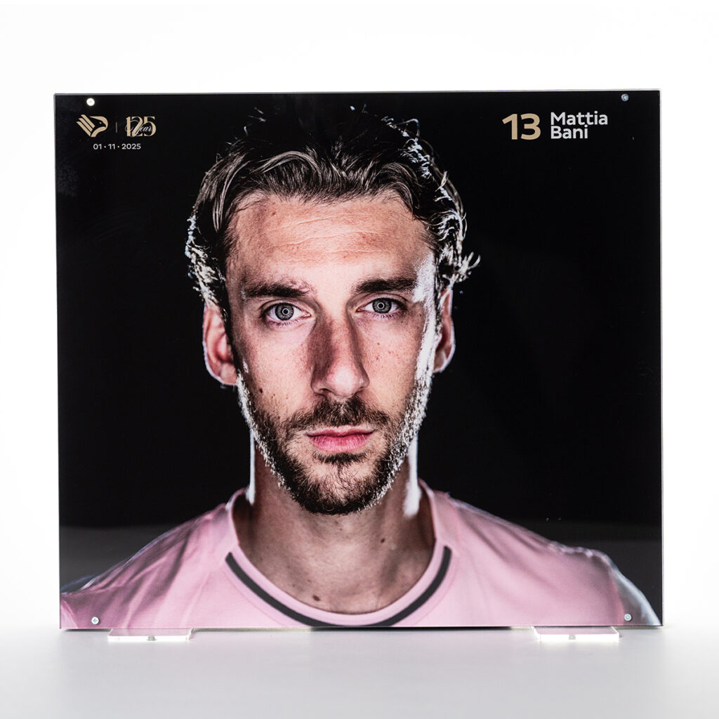 Palermo FC Maglia indossata Mattia Bani
