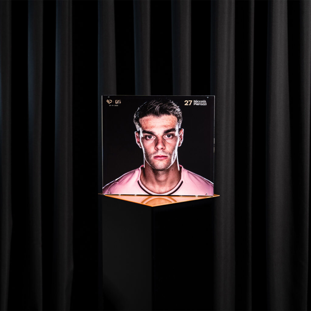 Palermo FC Maglia indossata Niccolò Pierozzi