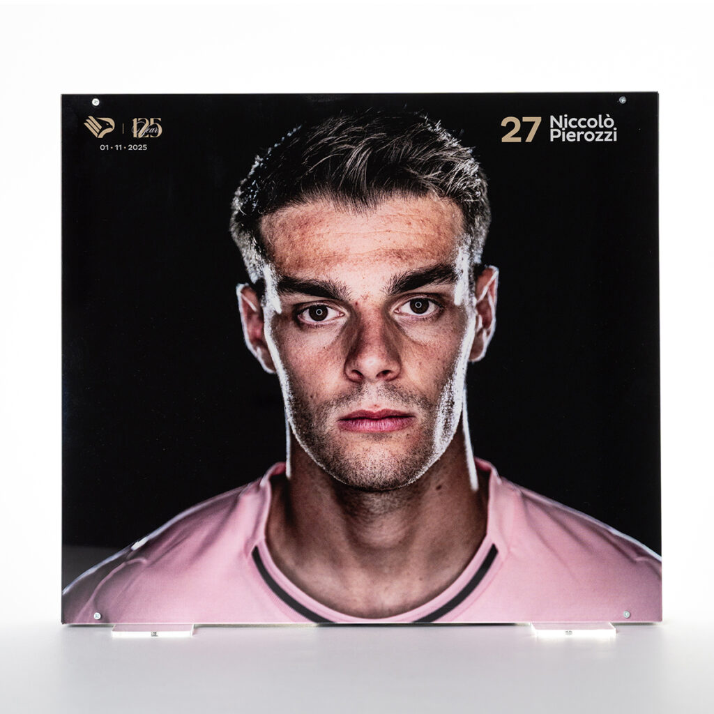 Palermo FC Maglia indossata Niccolò Pierozzi