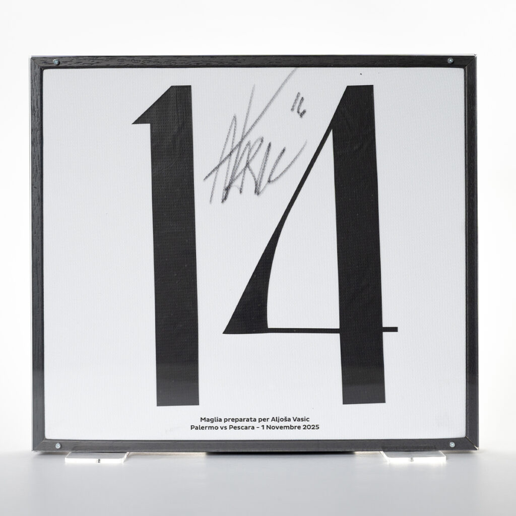 Palermo FC Maglia preparata Aljosa Vasic