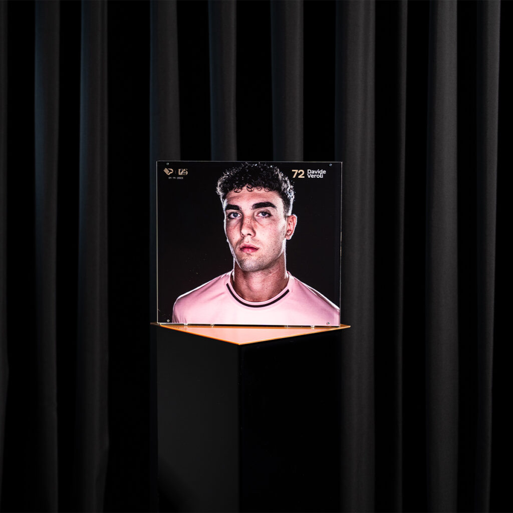 Palermo FC Maglia preparata Davide Veroli