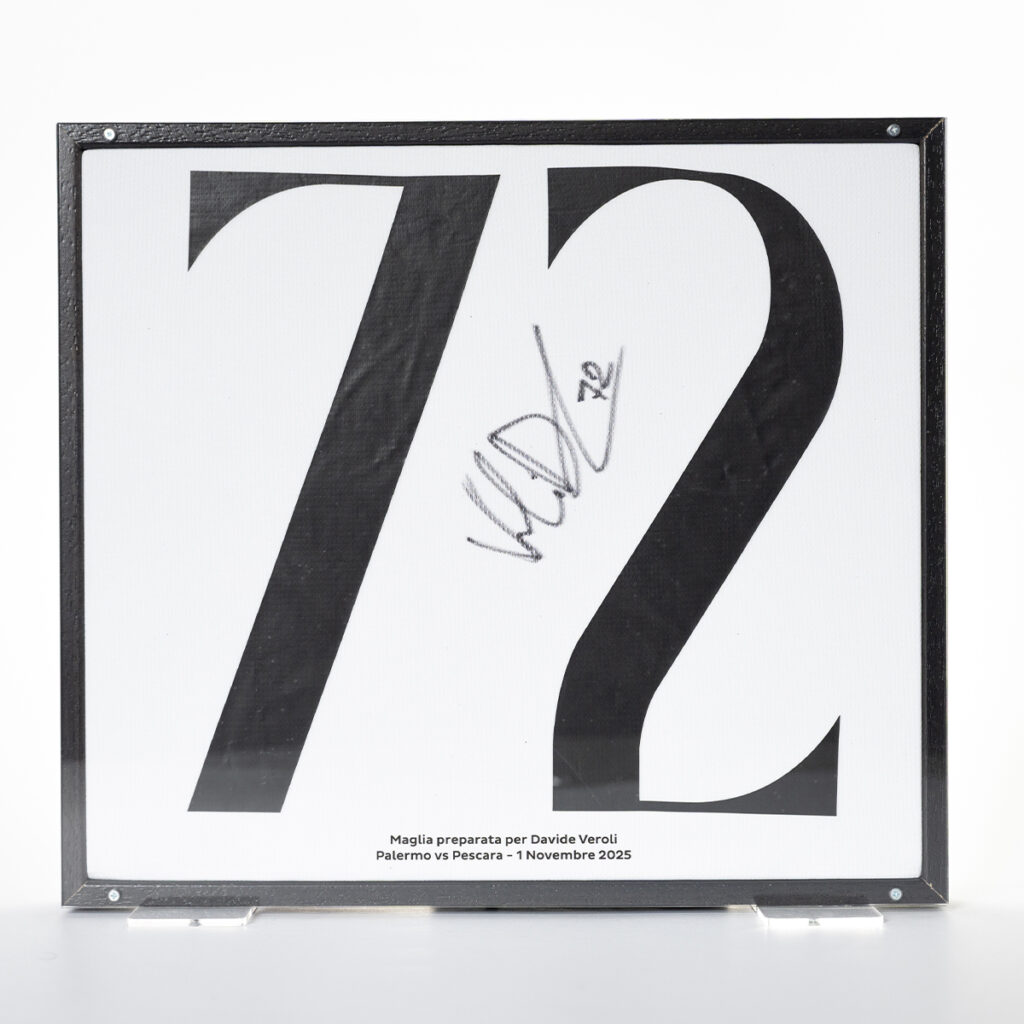 Palermo FC Maglia preparata Davide Veroli
