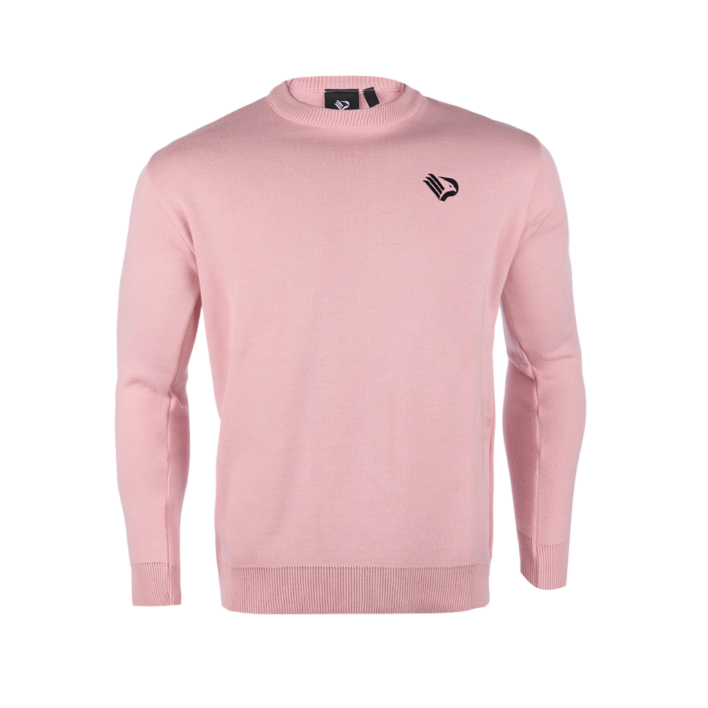 Maglione Palermo FC rosa con stemma aquila nera