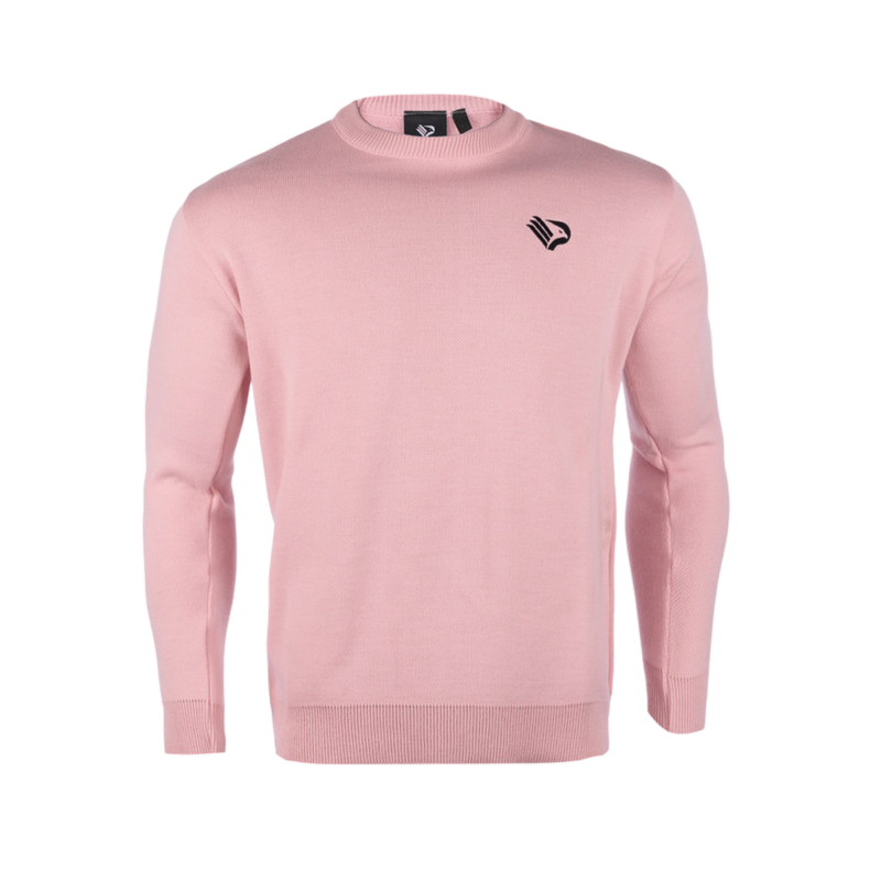 Maglione Palermo FC rosa con stemma aquila nera