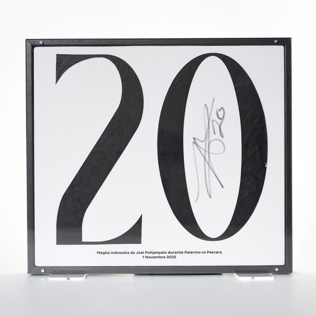 Palermo FC Maglia indossata Joel Pohjanpalo