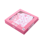 box chiusa con set neonato Palermo FC rosa e bianco 2024 2025