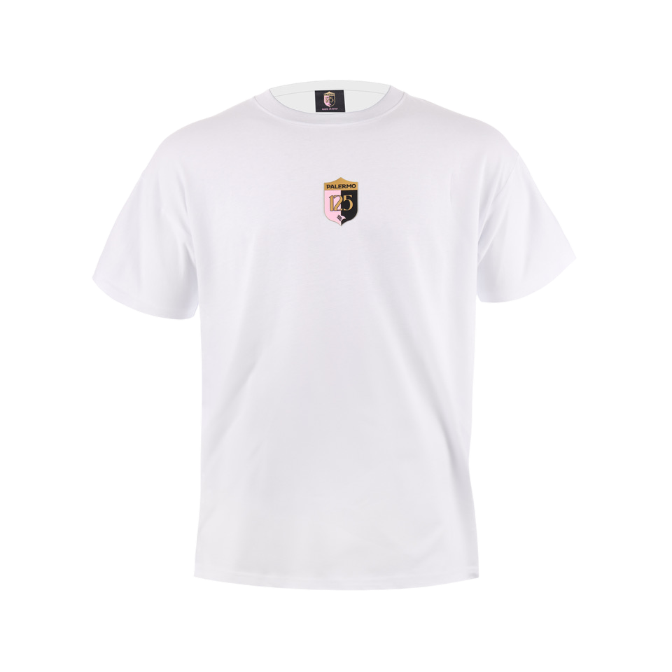 T-Shirt bianca Palermo FC capsule 125 anniverario