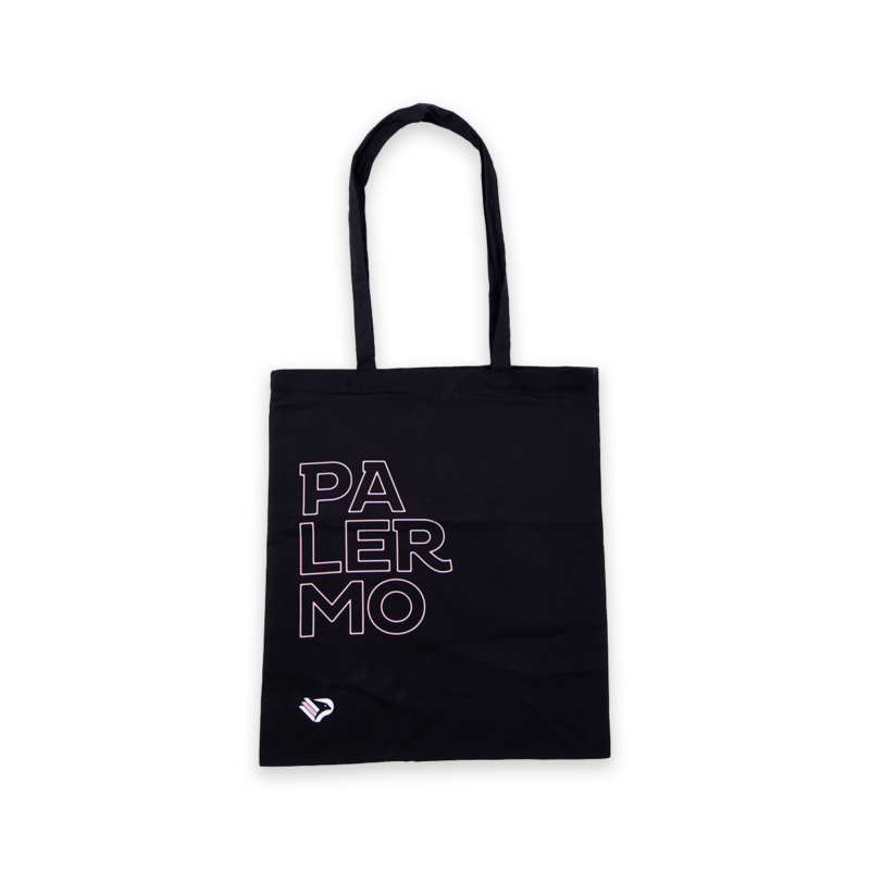 Borsa shopper nera Palermo FC