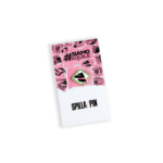 Spilla aquila nera Palermo F.C. 1979 su cartoncino espositivo