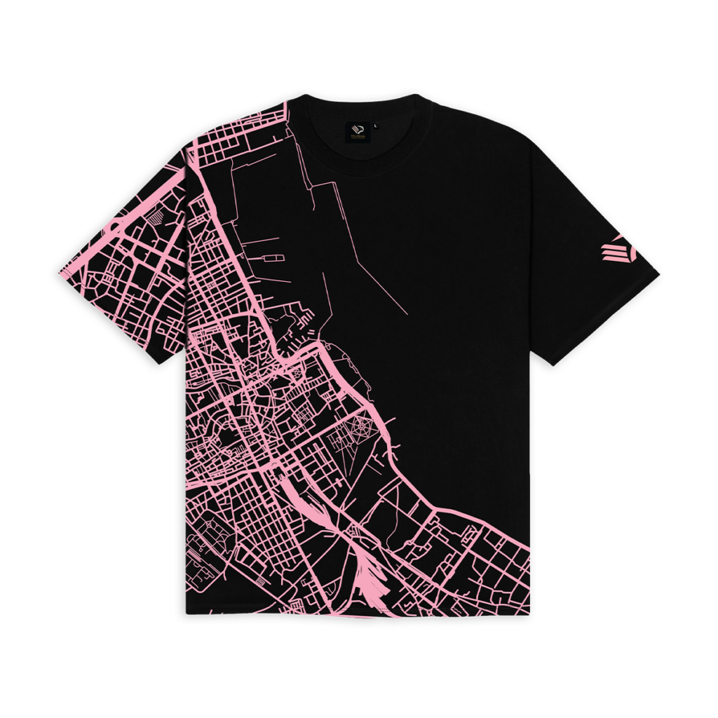 T-shirt mappa Palermo