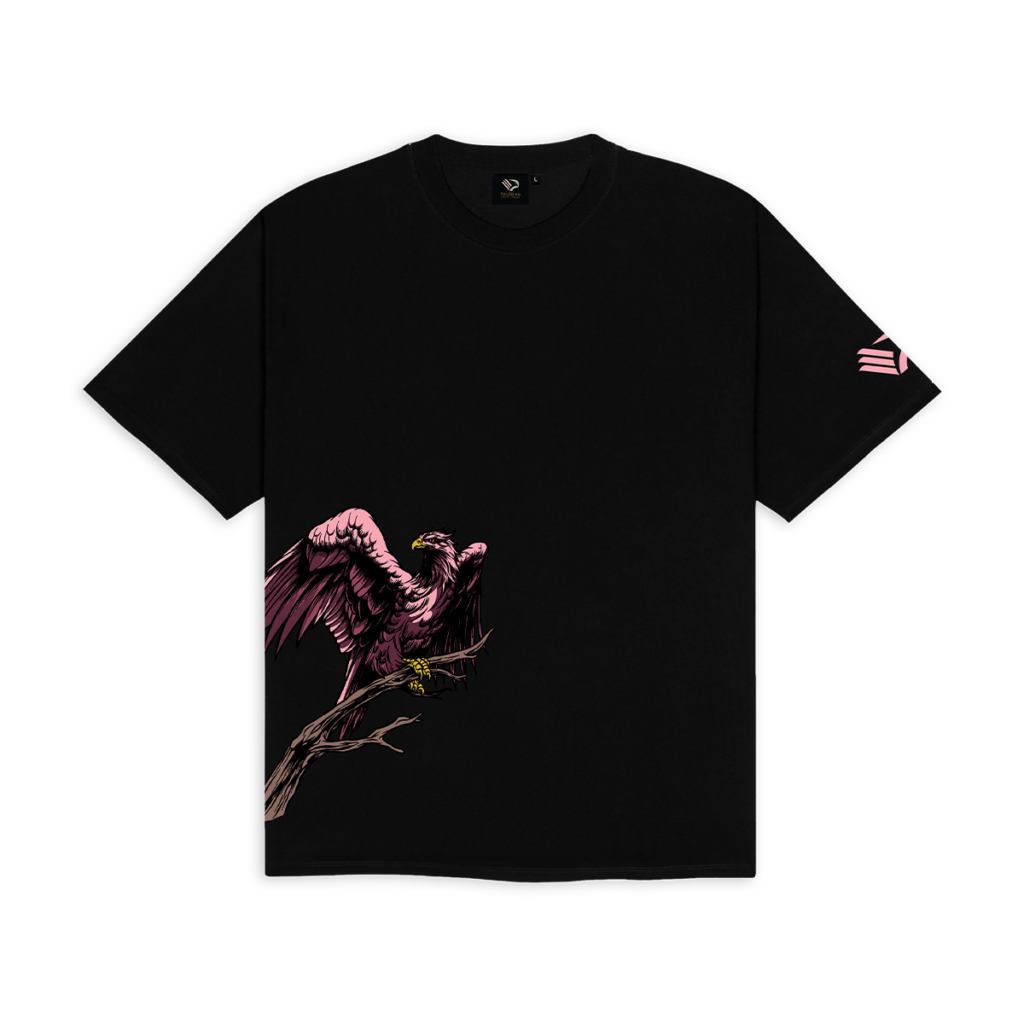 T-shirt Aquila nera
