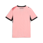 vista posteriore maglia gara home Palermo FC 2025/26 adulto, con scritta PALERMO sotto il collo