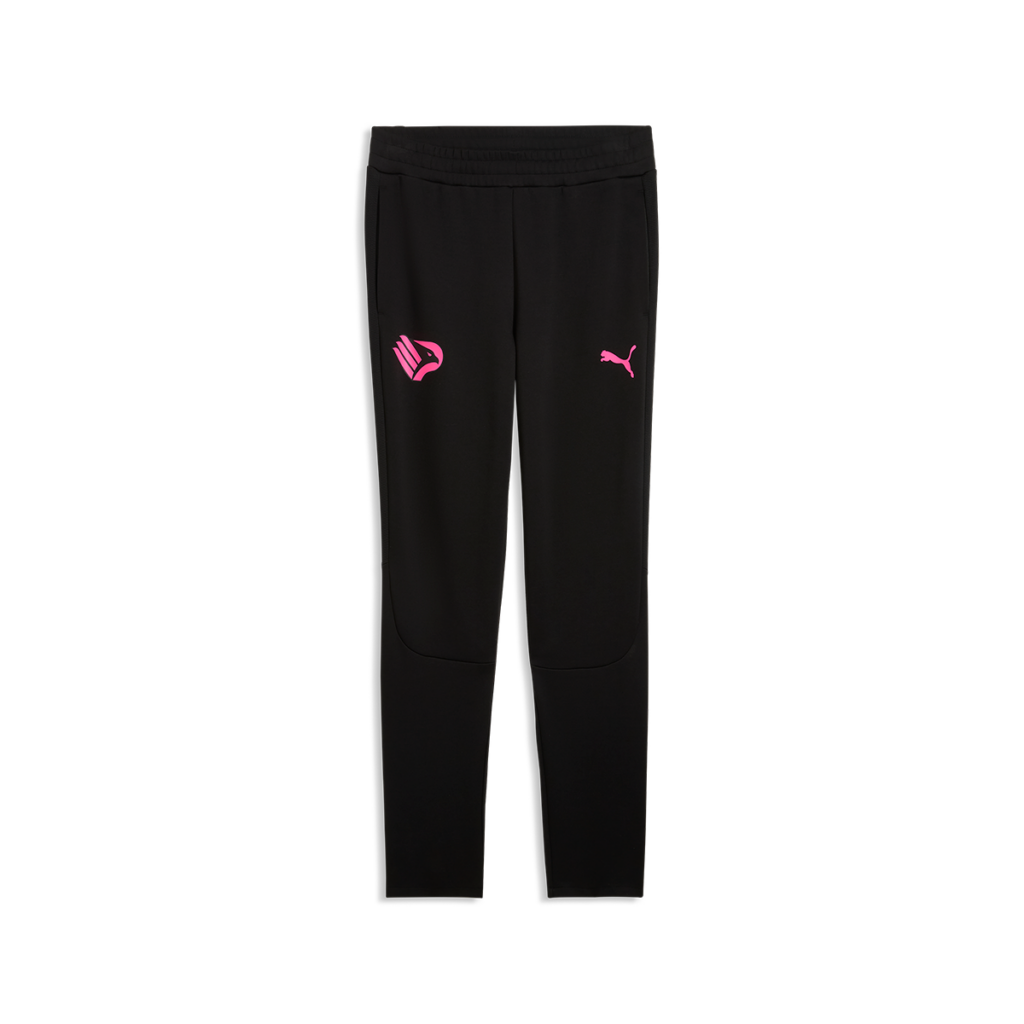Pantaloni rappresentanza Palermo FC 2026-27 con loghi fucsia Puma e Palermo