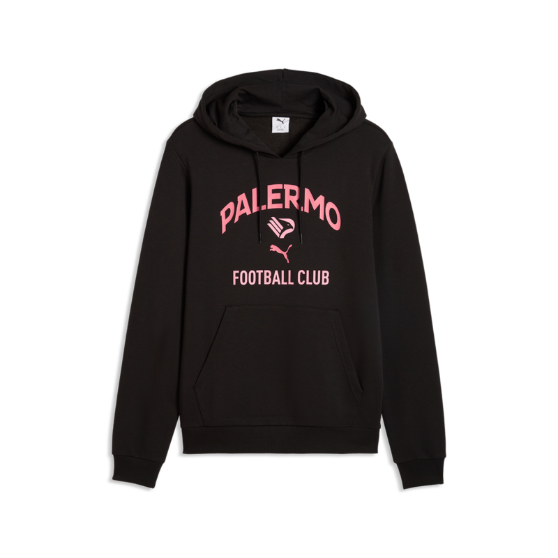 Felpa con cappuccio nera Palermo FC