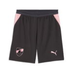 Pantaloncini gara Third 2026/27 da adulto, color antracite con dettagli laterali rosa, stemma Palermo FC e logo Puma.