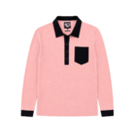 Maglia retro Palermo FC - stagione 1909 rosa con colletto, polsini e taschino neri